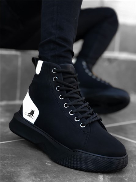 Men's sports boots BA0155 - Black # 321981