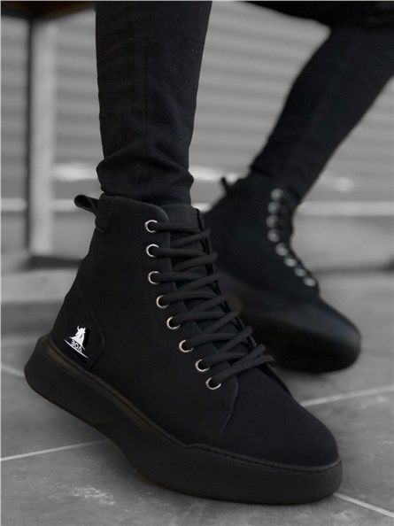 Men's sports boots BA0155 - Black # 321983