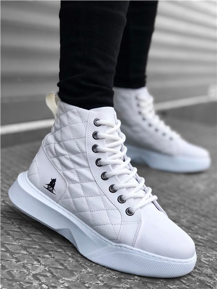 Men's sports boots BA0159 - White # 321974
