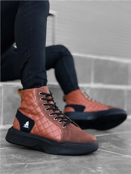 Men's sport boots BA0159 - Brown #324540