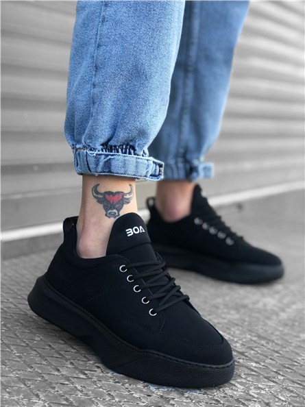 Men's sports shoes BA0163 - Black #324963