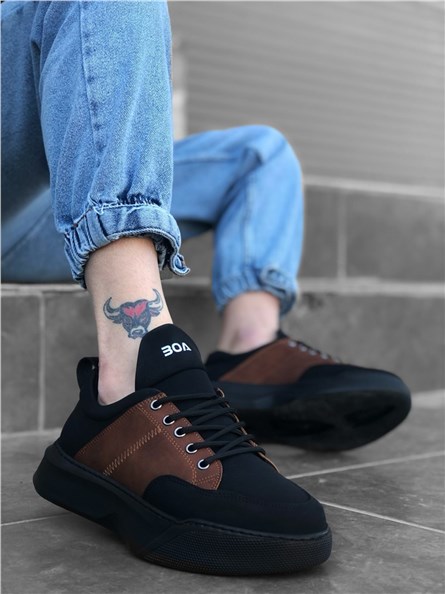 Men's sports shoes BA0163 - Black #331165