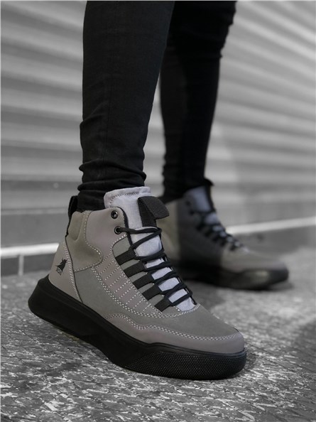 Men's sports boots BA0192 - Smoky gray #323557
