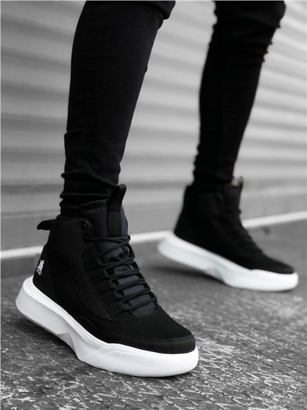 Men's sports boots BA0192 - Black # 323558