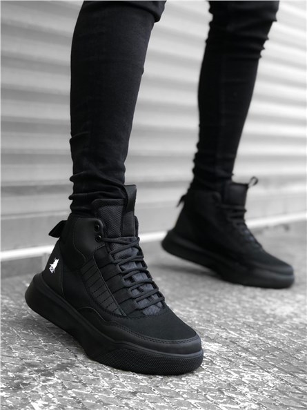 Men's sport boots BA0192 - Black #324541