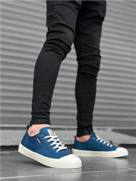 Men's Casual Lace Up Shoes BA0223 - Blue #382090