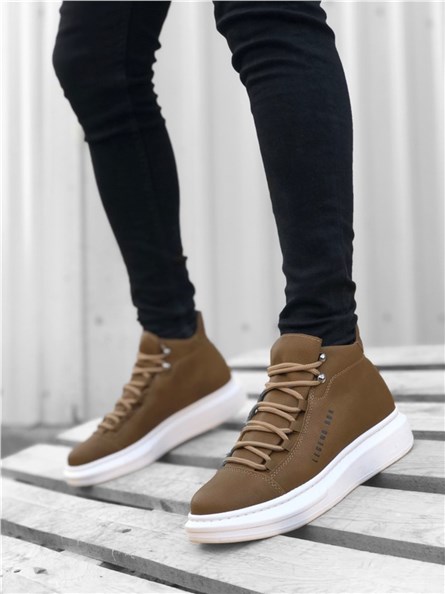 Men's Athletic Lace Up Boots BA0312 - Mink #363102
