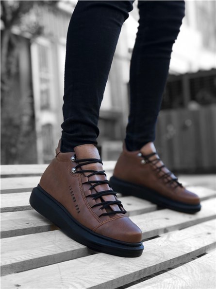 Men's Athletic Lace Up Boots BA0312 - Taba #362093