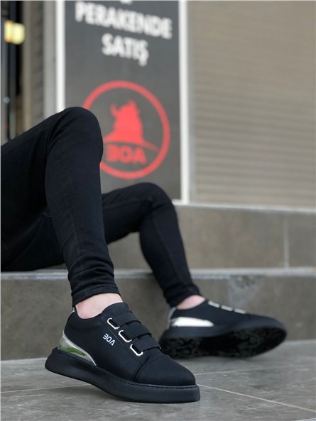 Men's casual shoes BA0329 - Black #330373