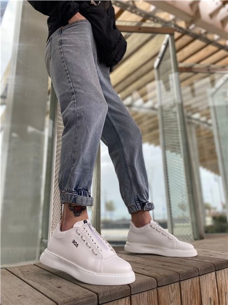 Men's casual shoes BA0330 - White #330803