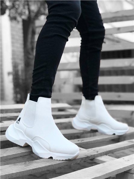 Men's Sports Boots BA0444 - White #361670