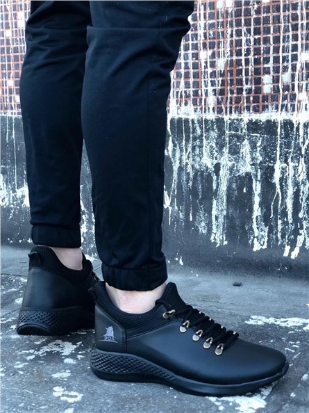 Men's casual shoes BA0601 - Black #322435