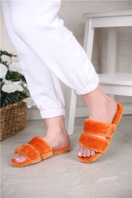 Modatrend Women's Slippers - Orange #298625