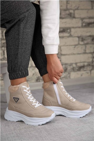 Women's boots Beige 298912