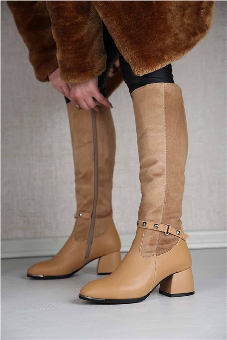 Women's Boots - Beige #298958