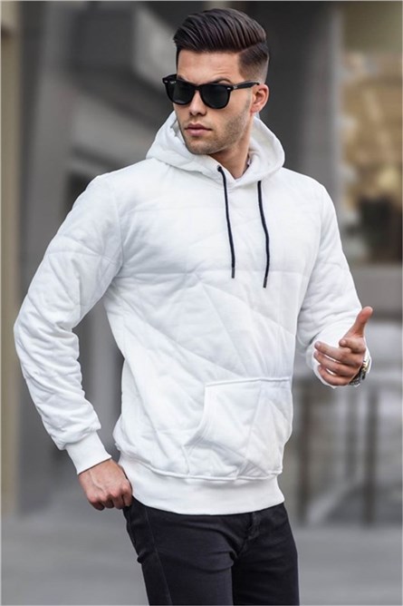 Men's Hoodie 6021 - White #358709