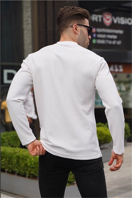 Men's Sweater 6007 - White #358666