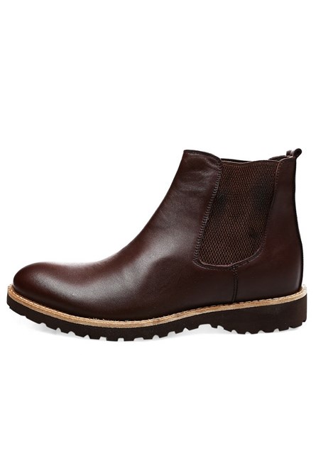 Centone Men's Leather Chelsea Boots - Brown #269223