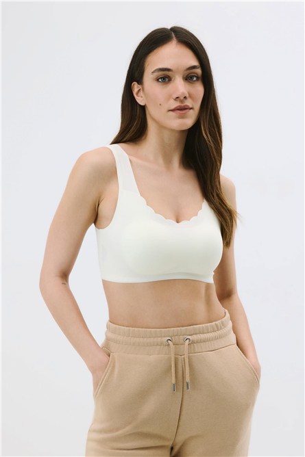 Wireless Seamless Laser Removable Padded Bra C26130  #451283