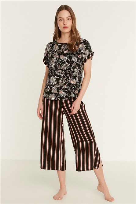 Women's pajamas 9081 - Black #331110
