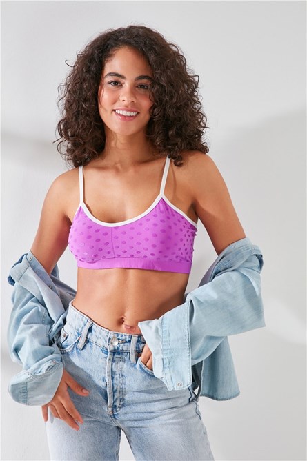 C&City Women's Sports Bra - Purple #316329