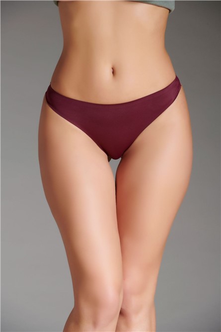 Women's Thong C11002 - Bordeaux #367843
