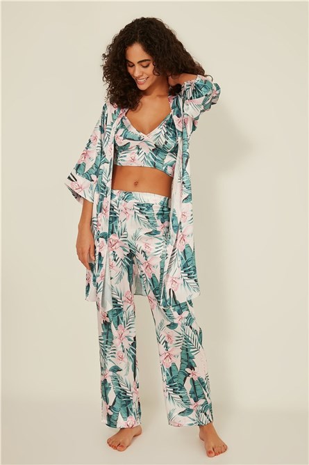 C&City Women's Pyjama - Green #315190