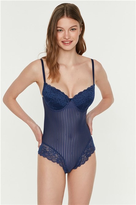 Women's Bodysuit 5075 - Dark Blue #334374