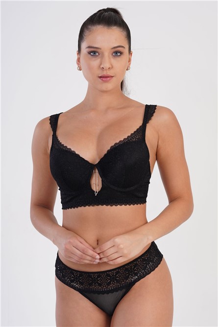 Women's Lace Set C14006 - Black #364824