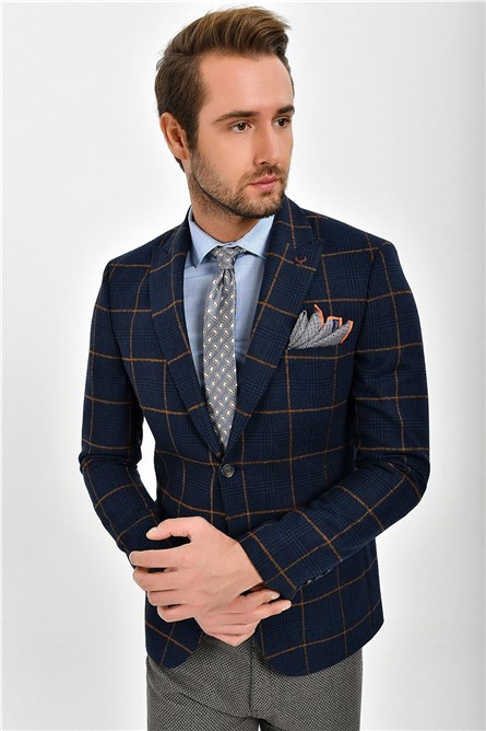 Мъжко Сако - Тъмно Синьо #267918