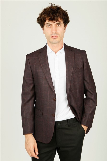 Centone Men's Blazer Jacket - Brown #307233