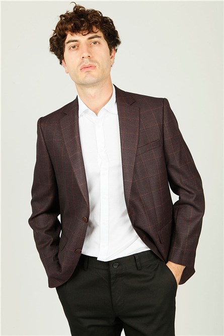 Centone Men's Blazer Jacket - Brown #307233