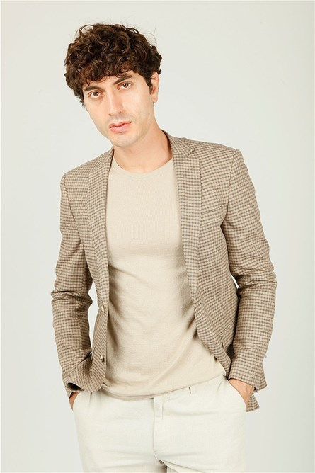 Centone Men's Blazer Jacket - Beige #307270