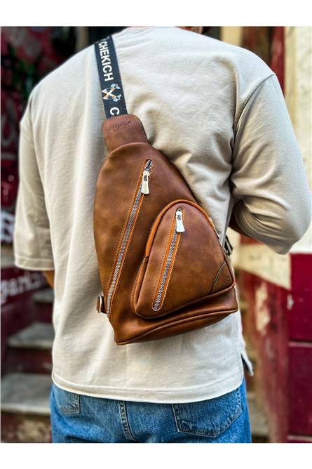 Men's Shoulder Bag CH103 - Taba #367333
