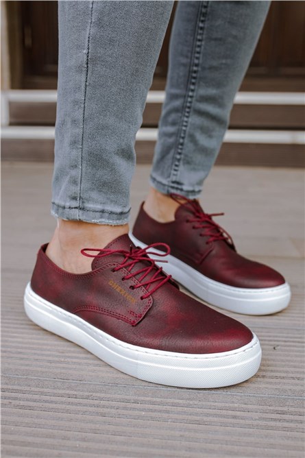 Chekich Unisex Shoes CH005 - Burgundy #359451