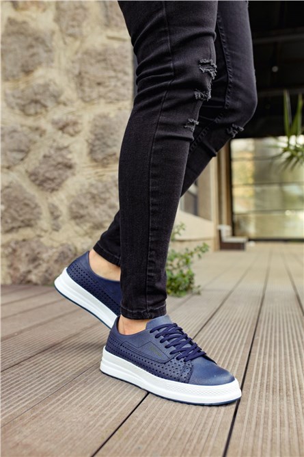 Chekich Unisex Shoes CH043 - Dark Blue #359541