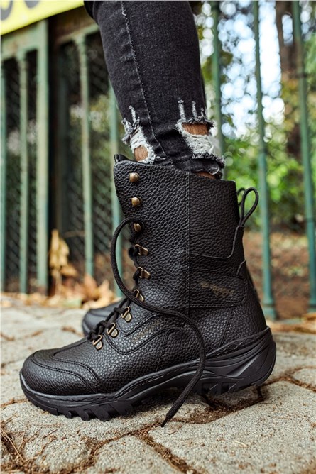 Chekich Men's Boots CH051 - Black #359547