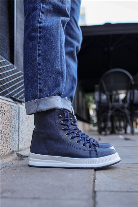 Chekich Men's Boots CH055 - Dark Blue #359384