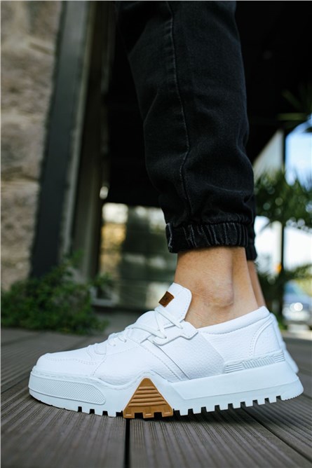 Chekich Men's Shoes CH067 - White #359570
