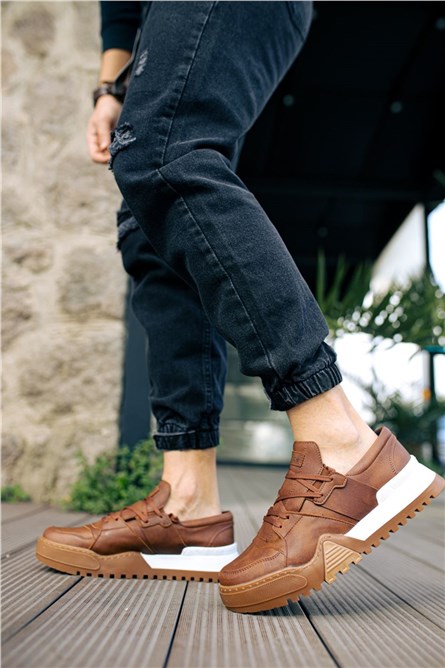 Chekich Men's Shoes CH067 - Taba #359573