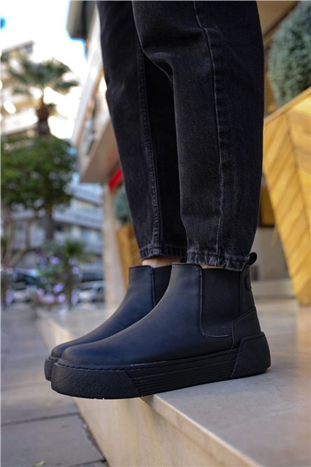 Chekich Men's Boots CH069 - Black #359577