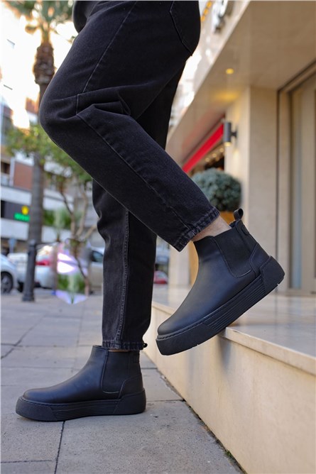 Chekich Men's Boots CH069 - Black #359577