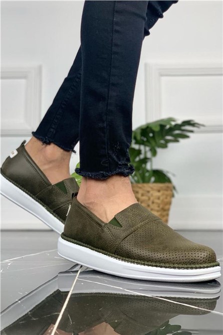 Chekich Men's Shoes CH091 - Khaki #359608