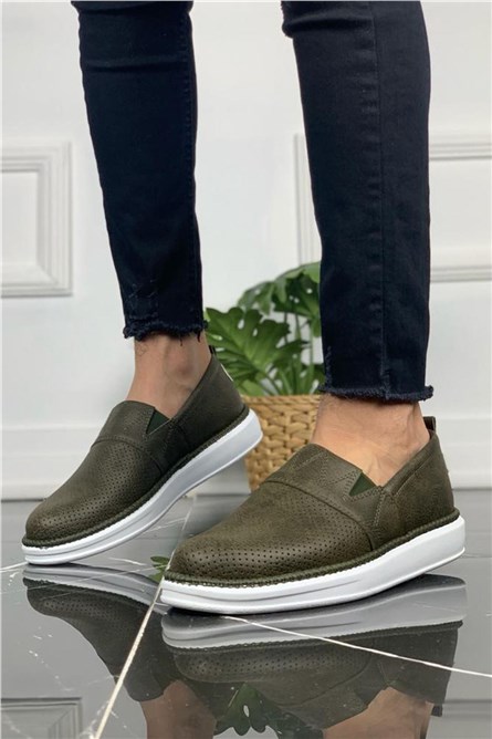 Chekich Men's Shoes CH091 - Khaki #359608