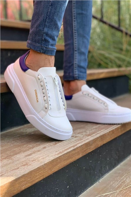 Chekich Men's Shoes CH092 - White #359616