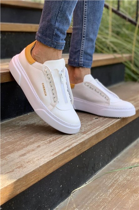 Chekich Men's Shoes CH092 - White #359617