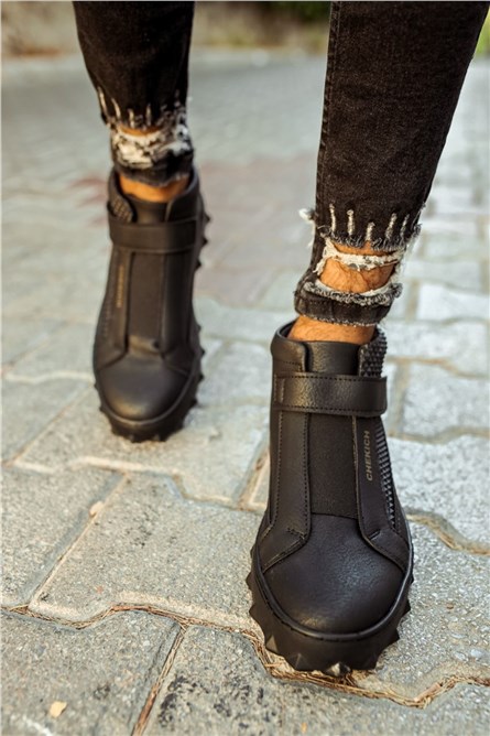 Chekich Unisex Boots CH103 - Black #359633