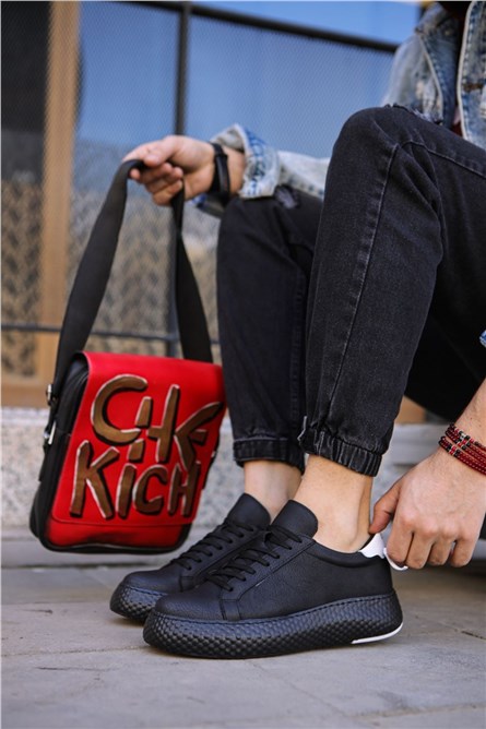 Chekich Мъжки обувки CH107 - Черни #359644