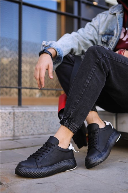 Chekich Men's Shoes CH107 - Black #359644