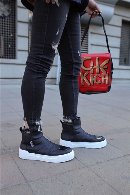 Chekich Pánske čižmy CH113 – čierna #359655